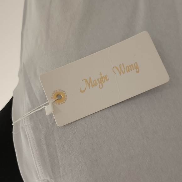 Maybe Wang PARIS Heart White T-Shirt Size : Various - Picture 3 of 6